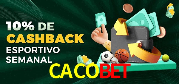 10% de bônus de cashback na CACOBET